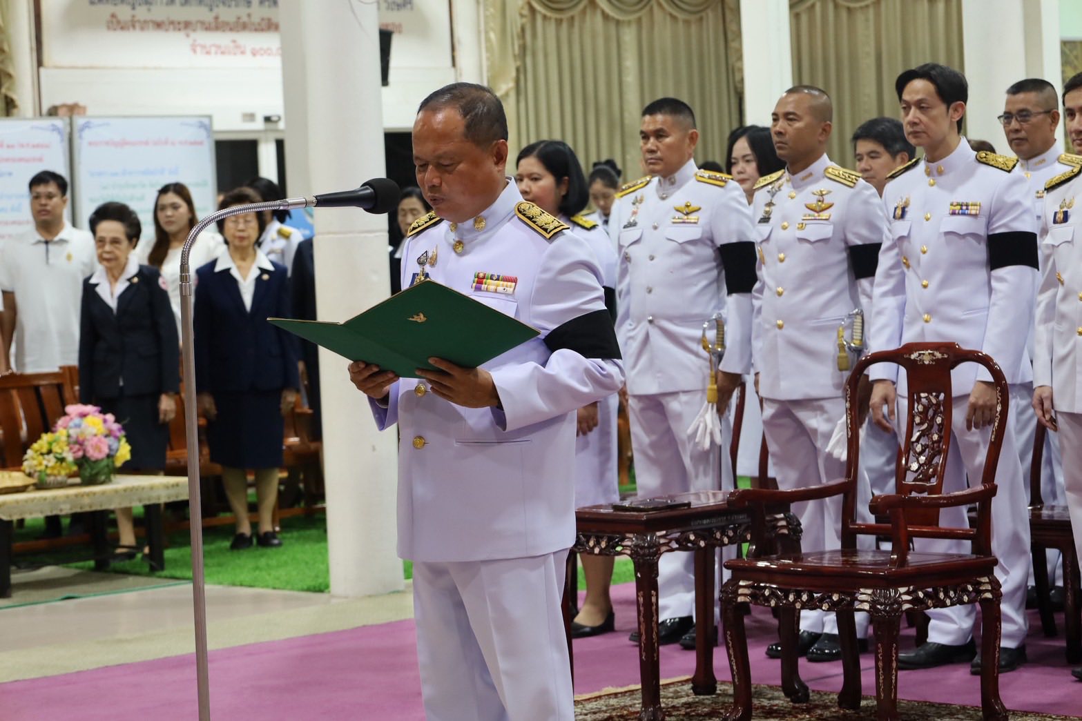 title - พิธีเจริญพระพุทธมนต์และพิธีทำบุญตักบาตรถวายพระราชกุศลเนื่องในโอกาสวันคล้ายวันประสูติ สมเด็จพระเจ้าลูกยาเธอ เจ้าฟ้าทีปังกรรัศมีโชติ มหาวชิโรตตมางกูร สิริวิบูลยราชกุมาร 